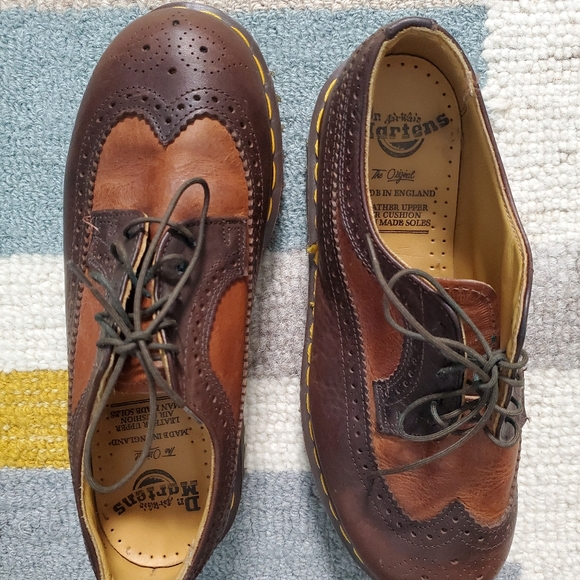 Dr Martens 3989 Bex Brogue Brown Shoes 
